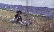 Nicolae Grigorescu Young Shepherd oil painting picture wholesale